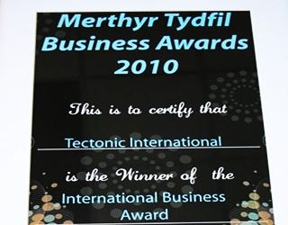 Tectonic Receives Another International Business Award