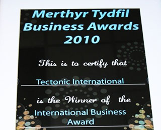Tectonic Receives Another International Business Award